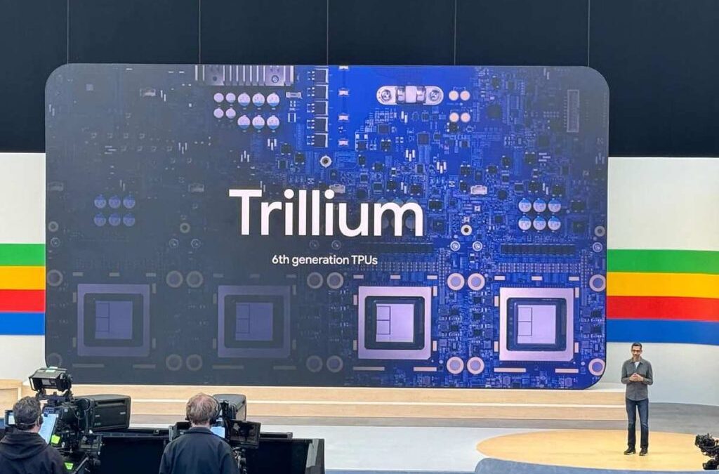 Trillium, el chip de IA desarrollado por Google más potente y energéticamente más eficiente hasta la fecha
